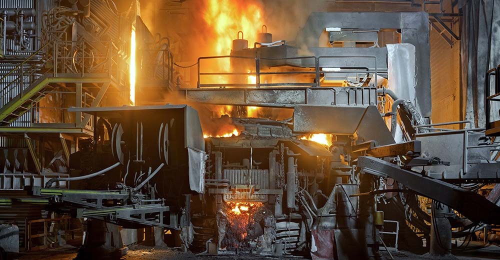 木炭冶炼工业硅项目示意