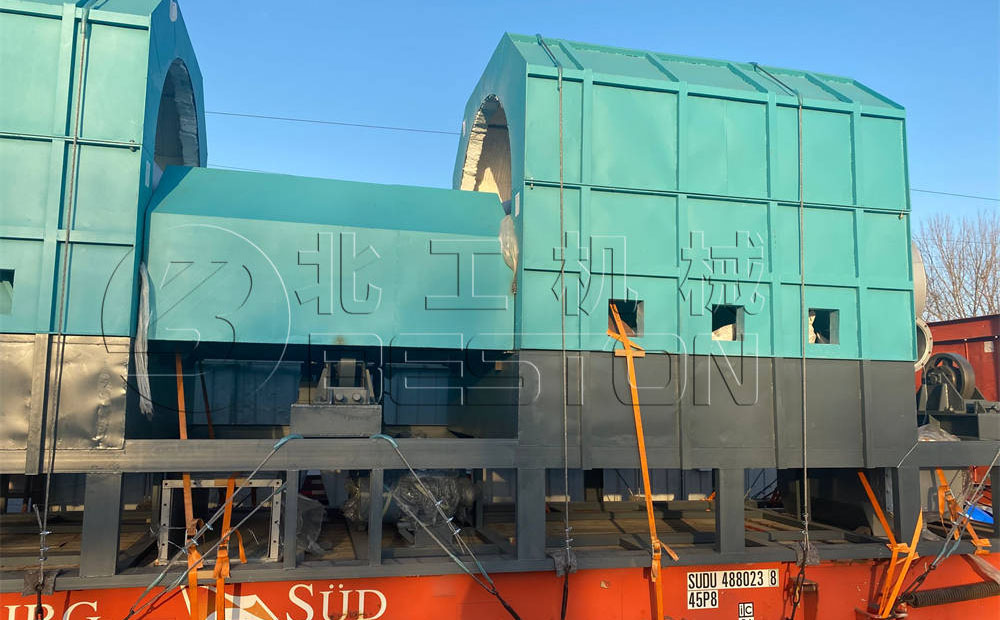 BST-50炭化炉发往土耳其